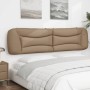 Cabecero de cama acolchado cuero sintético capuchino 200 cm de , Cabeceros y pies de cama - Ref: Foro24-374627, Precio: 61,78...