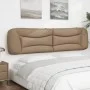 Padded headboard in synthetic cappuccino leather, 200 cm. by , Headboards and footboards - Ref: Foro24-374627, Price: 61,24 €...