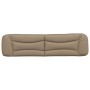 Cabecero de cama acolchado cuero sintético capuchino 200 cm de , Cabeceros y pies de cama - Ref: Foro24-374627, Precio: 61,78...
