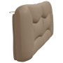 Cabecero de cama acolchado cuero sintético capuchino 200 cm de , Cabeceros y pies de cama - Ref: Foro24-374627, Precio: 61,78...