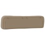 Cabecero de cama acolchado cuero sintético capuchino 200 cm de , Cabeceros y pies de cama - Ref: Foro24-374627, Precio: 61,78...