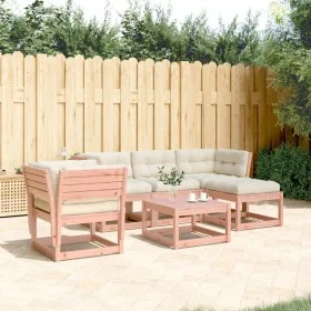 Juego de muebles jardín 5 pzas y cojines madera abeto Douglas by , Garden sets - Ref: Foro24-3216923, Price: 519,02 €, Discou...