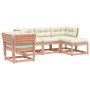 Juego de muebles jardín 5 pzas y cojines madera abeto Douglas de , Conjuntos de jardín - Ref: Foro24-3216923, Precio: 525,04 ...