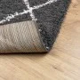 Alfombra de pelo largo moderna negro y crema 200x280 cm by , Rugs - Ref: Foro24-375415, Price: 92,13 €, Discount: %