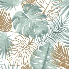 DUTCH WALLCOVERINGS Grüne Monstera-Blätter-Tapete von DUTCH WALLCOVERINGS, Bemaltes Papier - Ref: Foro24-426235, Preis: 33,01...