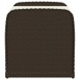 Banco de almacenaje y cojín ratán sintético marrón 80x51x52 cm de , Bancos de jardín - Ref: Foro24-365732, Precio: 125,20 €, ...
