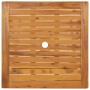 Mesa plegable de jardín de madera maciza de acacia 70x70x75 cm de vidaXL, Mesas de jardín - Ref: Foro24-46348, Precio: 76,17 ...