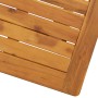 Mesa plegable de jardín de madera maciza de acacia 70x70x75 cm de vidaXL, Mesas de jardín - Ref: Foro24-46348, Precio: 76,17 ...