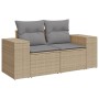 Juego de sofás de jardín con cojines beige 8 pzas ratán PE de , Conjuntos de jardín - Ref: Foro24-3225555, Precio: 481,83 €, ...