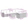 Set de sofás de jardín 10 pzas con cojines ratán sintético gris de , Conjuntos de jardín - Ref: Foro24-3225605, Precio: 598,5...