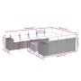 Set de sofás de jardín 11 pzas y cojines ratán sintético gris de , Conjuntos de jardín - Ref: Foro24-3225626, Precio: 652,52 ...