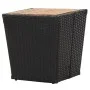 Mesa de centro ratán PE y madera maciza acacia 41,5x41,5x43 cm de vidaXL, Mesas de jardín - Ref: Foro24-46197, Precio: 53,30 ...