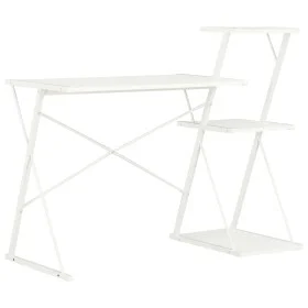 Escritorio con estantería blanco 116x50x93 cm de vidaXL, Escritorios - Ref: Foro24-20287, Precio: 48,69 €, Descuento: %