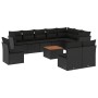 Set de sofás de jardín 11pzas con cojines ratán sintético beige de , Conjuntos de jardín - Ref: Foro24-3256030, Precio: 754,6...