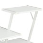 Escritorio con estantería blanco 116x50x93 cm de vidaXL, Escritorios - Ref: Foro24-20287, Precio: 48,47 €, Descuento: %