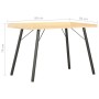 Escritorio color roble 90x50x79 cm de vidaXL, Escritorios - Ref: Foro24-20271, Precio: 59,46 €, Descuento: %