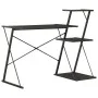 Escritorio con estantería negro 116x50x93 cm de vidaXL, Escritorios - Ref: Foro24-20288, Precio: 56,57 €, Descuento: %