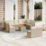 Set de sofás de jardín 12 pzas y cojines ratán sintético marrón de , Conjuntos de jardín - Ref: Foro24-3256219, Precio: 691,3...