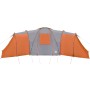Tienda de campaña familiar iglú 12 personas impermeable naranja de , Tiendas de campaña - Ref: Foro24-94348, Precio: 406,02 €...