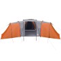Tienda de campaña familiar iglú 12 personas impermeable naranja de , Tiendas de campaña - Ref: Foro24-94348, Precio: 406,02 €...
