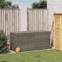 Caja de almacenaje jardín con ruedas ratán sintético gris 283L de , Cajas de almacenaje para exteriores - Ref: Foro24-365318,...