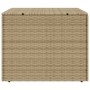 Caja de almacenaje de jardín ratán sintético beige mezcla 291L de , Cajas de almacenaje para exteriores - Ref: Foro24-365339,...