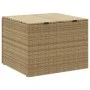 Caja de almacenaje de jardín ratán sintético beige mezcla 291L de , Cajas de almacenaje para exteriores - Ref: Foro24-365339,...
