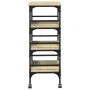 Carrito de cocina madera ingeniería roble Sonoma 45x35x89,5 cm de , Carros de cocina y comedor - Ref: Foro24-842327, Precio: ...