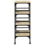 Carrito de cocina madera ingeniería roble Sonoma 45x35x89,5 cm de , Carros de cocina y comedor - Ref: Foro24-842327, Precio: ...
