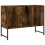 Armario lavabo baño madera ingeniería roble ahumado 80x33x60 cm de , Tocadores de baño - Ref: Foro24-842463, Precio: 62,93 €,...