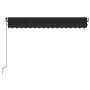 Toldo retráctil manual gris antracita 450x350 cm de , Toldos - Ref: Foro24-3069199, Precio: 385,68 €, Descuento: %