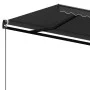 Toldo retráctil manual gris antracita 450x350 cm de , Toldos - Ref: Foro24-3069199, Precio: 385,68 €, Descuento: %