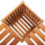 Banco de jardín con 2 jardineras acacia maciza 117x117x40 cm de vidaXL, Bancos de jardín - Ref: Foro24-46345, Precio: 96,69 €...