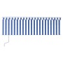 Toldo automático persiana LED sensor de viento azul blanco 4x3m de , Toldos - Ref: Foro24-3069311, Precio: 663,31 €, Descuent...