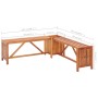 Banco de jardín con 2 jardineras acacia maciza 117x117x40 cm de vidaXL, Bancos de jardín - Ref: Foro24-46345, Precio: 96,69 €...