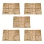 Baldosas de porche 30 unidades madera marrón 50x50 cm de , Suelos y moquetas - Ref: Foro24-276437, Precio: 385,91 €, Descuent...
