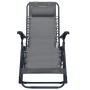 Sillas plegables 2 unidades textilene gris de , Tumbonas - Ref: Foro24-312462, Precio: 201,25 €, Descuento: %