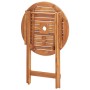 Mesa plegable de jardín de madera maciza de acacia 60x75 cm de vidaXL, Mesas de jardín - Ref: Foro24-46346, Precio: 55,81 €, ...