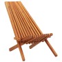 Tumbonas plegables de jardín 2 unidades madera maciza de acacia de vidaXL, Sillas de jardín - Ref: Foro24-45975, Precio: 228,...