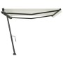 Toldo de pie retráctil manual crema 450x300 cm de , Toldos - Ref: Foro24-3069757, Precio: 502,34 €, Descuento: %