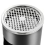 Papelera con cenicero de acero gris 30 L de vidaXL, Cubos de la basura y papeleras - Ref: Foro24-51089, Precio: 83,07 €, Desc...