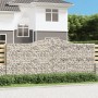 Cestas gaviones 4 uds forma de arco hierro 400x30x160/180 cm de , Maceteros y jardineras - Ref: Foro24-3146907, Precio: 784,0...