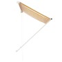 Toldo retráctil 150x150 cm amarillo y blanco de , Toldos - Ref: Foro24-143752, Precio: 39,41 €, Descuento: %