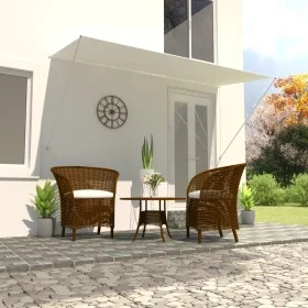 Toldo retráctil 300x150 cm crema de , Toldos - Ref: Foro24-143767, Precio: 63,27 €, Descuento: %