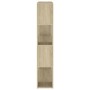 Estantería/divisor de espacios roble Sonoma 100x24x124 cm de , Librerías y estanterías - Ref: Foro24-809191, Precio: 55,55 €,...