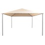 Cenador carpa con toldo 4x4 m acero beige de , Carpas y cenadores - Ref: Foro24-43171, Precio: 161,97 €, Descuento: %