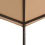 Cenador carpa con toldo 4x4 m acero beige de , Carpas y cenadores - Ref: Foro24-43171, Precio: 161,97 €, Descuento: %