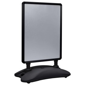 Soporte para carteles A1 base de agua aleación aluminio negro de , Mostradores - Ref: Foro24-51205, Precio: 230,48 €, Descuen...