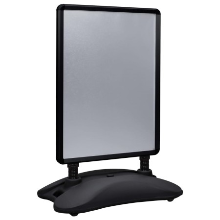 Soporte para carteles A1 base de agua aleación aluminio negro de , Mostradores - Ref: Foro24-51205, Precio: 230,48 €, Descuen...