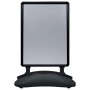 Soporte para carteles A1 base de agua aleación aluminio negro de , Mostradores - Ref: Foro24-51205, Precio: 230,48 €, Descuen...